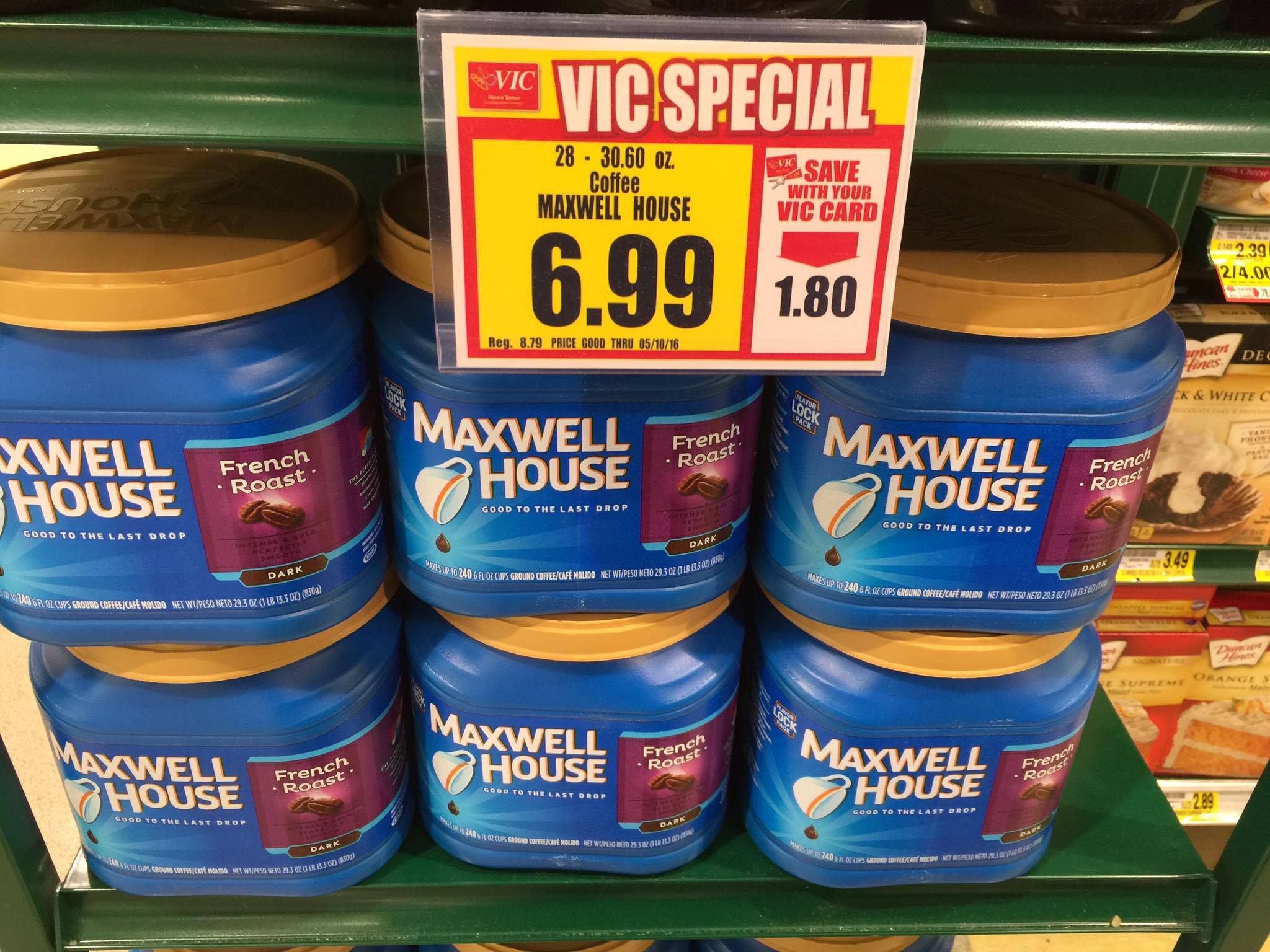 Maxwell House Coffee $5.99 - The Harris Teeter Deals