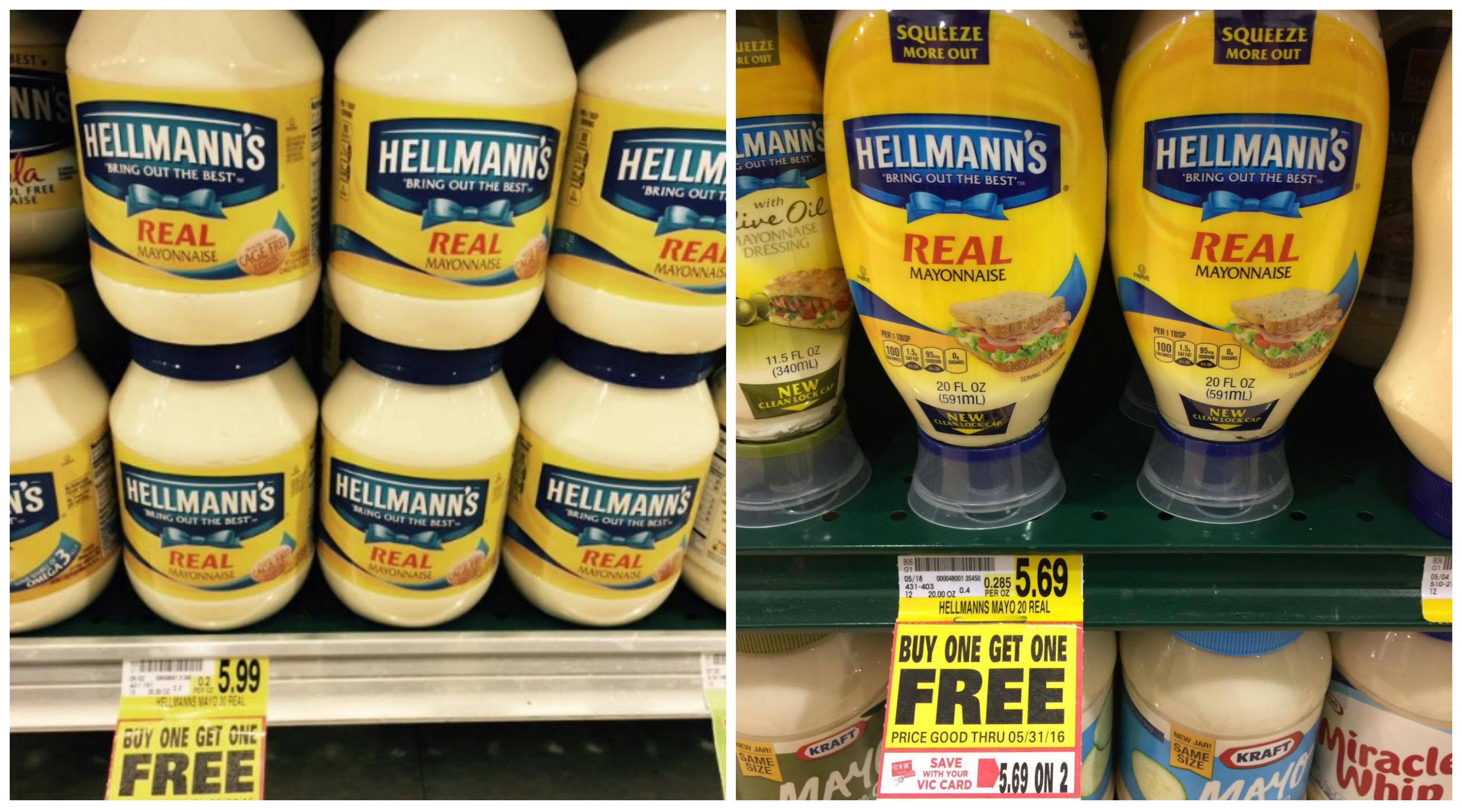 Hellmann's Mayonnaise buy one get one FREE + Coupon! - The Harris ...