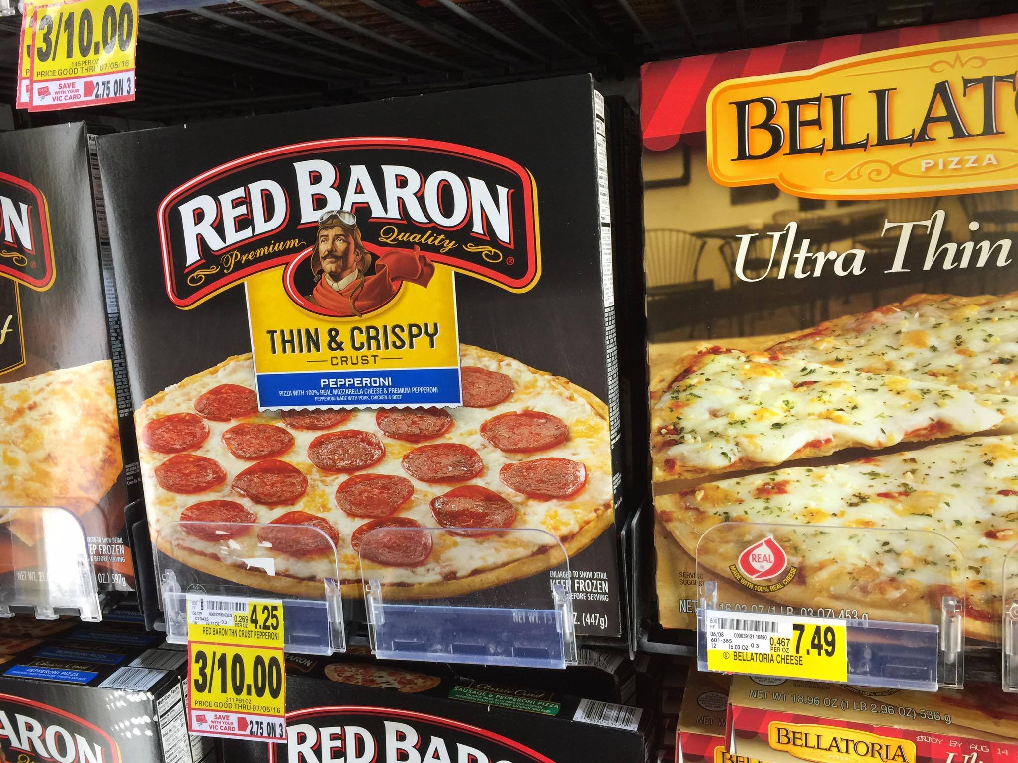 Red Baron Pizza Sale + E-Coupon! - The Harris Teeter Deals