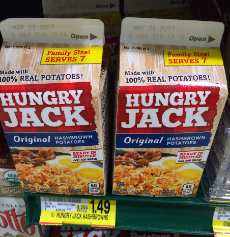 Hungry Jack Potatoes 99¢ - The Harris Teeter Deals