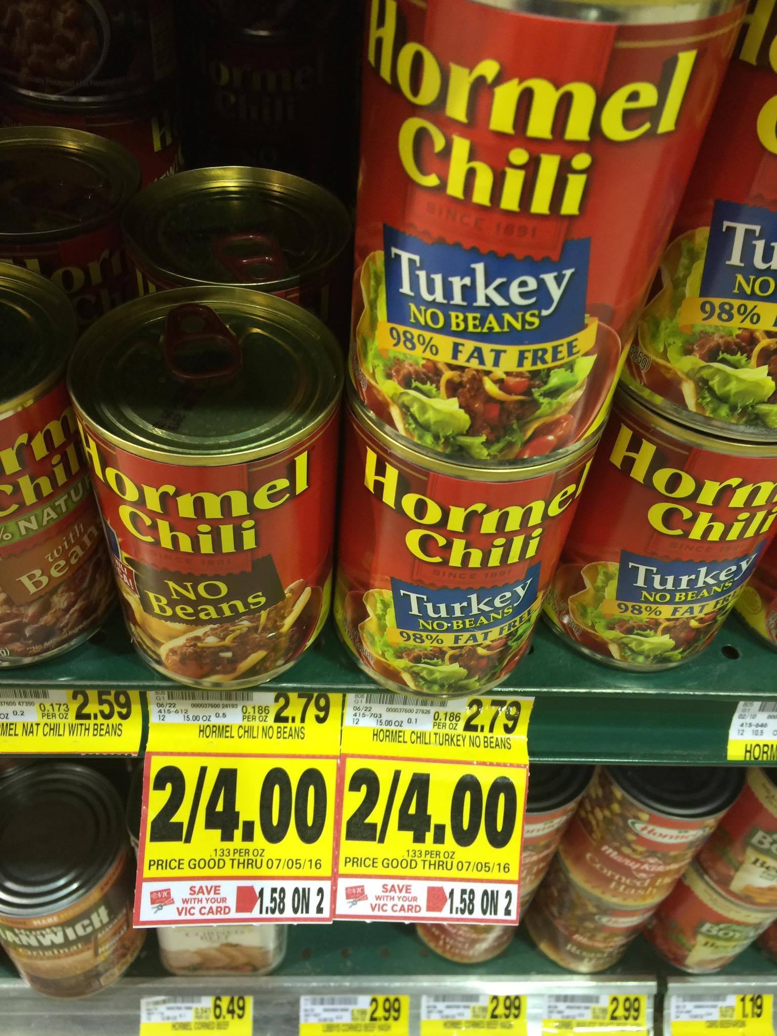 Hormel Chili Coupon + Sale! - The Harris Teeter Deals