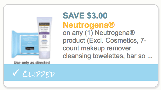 Neutrogena Items 20% OFF! HUGE $3 Coupon as low as $2.19! - The Harris ...