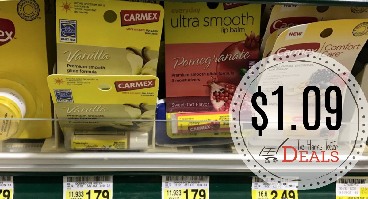 NEW Carmex Coupons! Lip Balm $1.09 at Harris Teeter! - The Harris ...