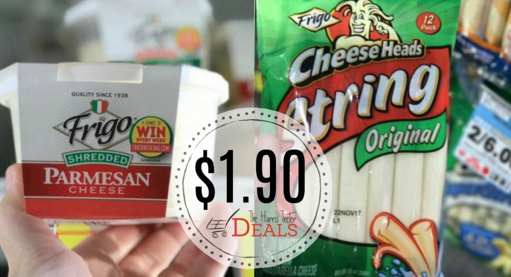 Parmesan Cheese or String Cheese 1.90 The Harris Teeter Deals