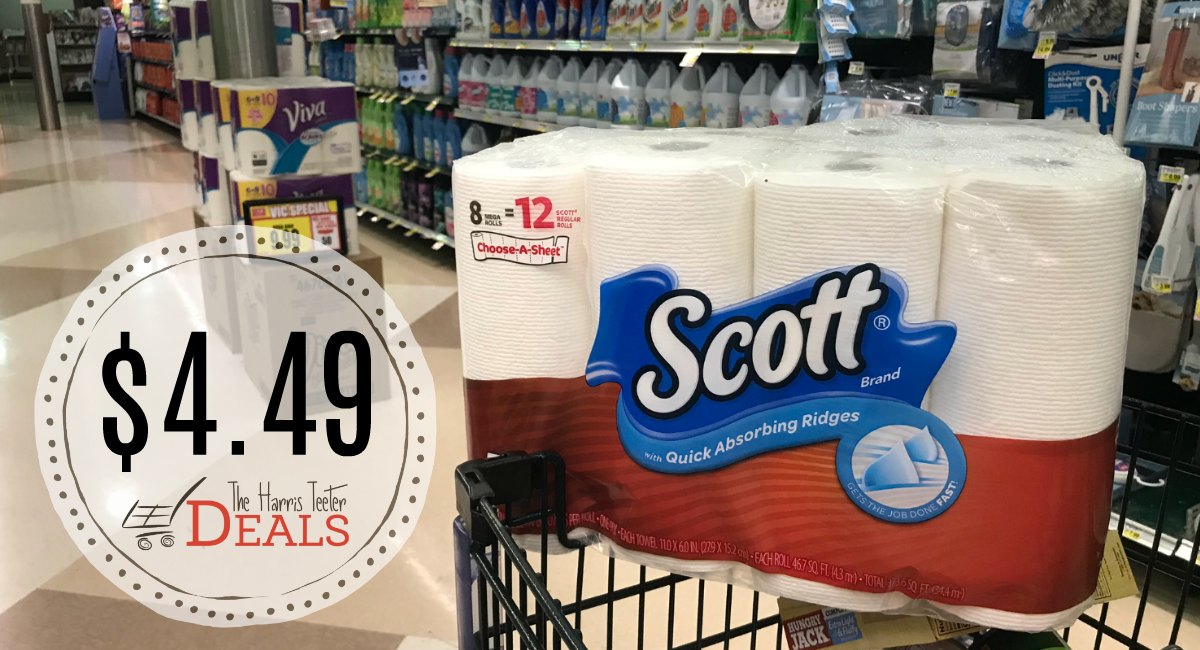 It S Rare To See A One Get Free On Scott Paper Towels This Is Fantastic Deal Pay Just 4 49 After Through 1 8
