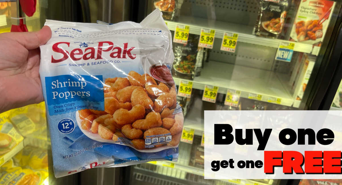 Seapak Shrimp Buy one get one FREE + Coupon! - The Harris Teeter Deals