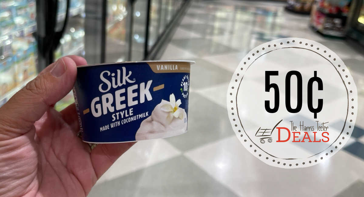 Silk Greek Yogurt 50¢ at Harris Teeter! The Harris Teeter Deals