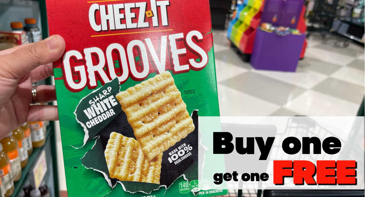 Cheez-It Crackers Buy one get one FREE + Coupon! - The Harris Teeter Deals