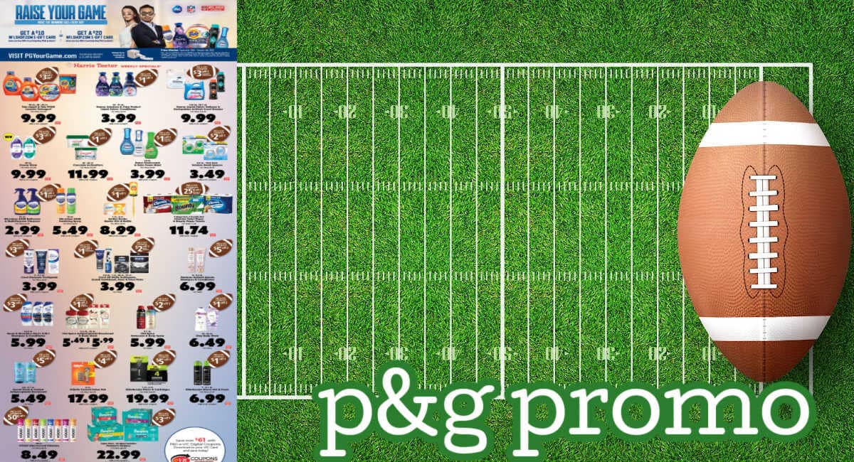 P&G NFL Gift Card Promotion at Harris Teeter! - The Harris Teeter Deals